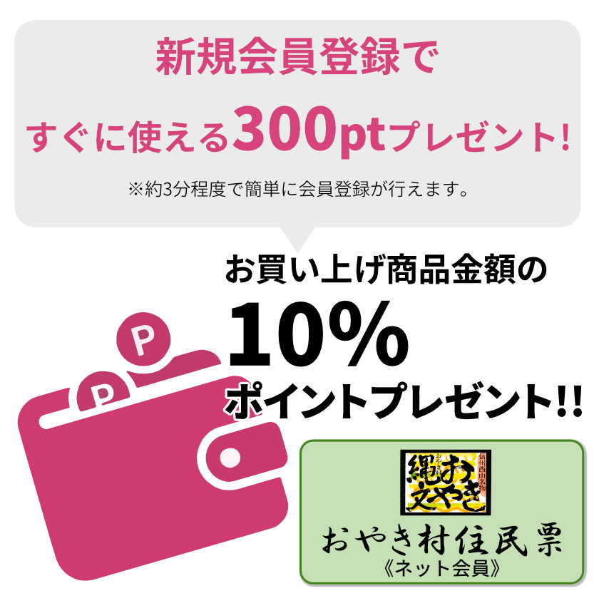 10％ポイントプレゼント